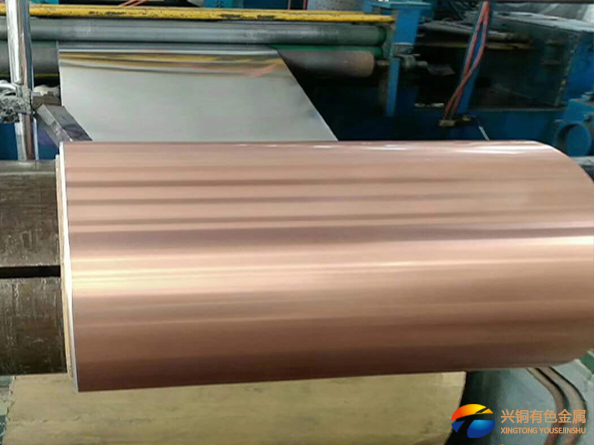 裝潢用銅鋁復合帶